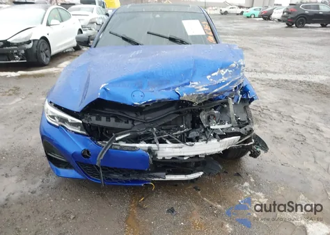 2022 BMW 330I из США, поврежденный, VIN 3MW5R1J06N8C49056